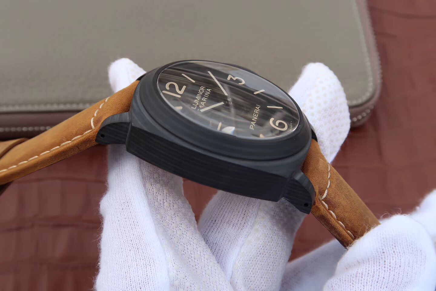 2023041602200891 - 復刻手錶沛納海到哪裏買 XF沛納海PAM417碳纖限量版￥2980