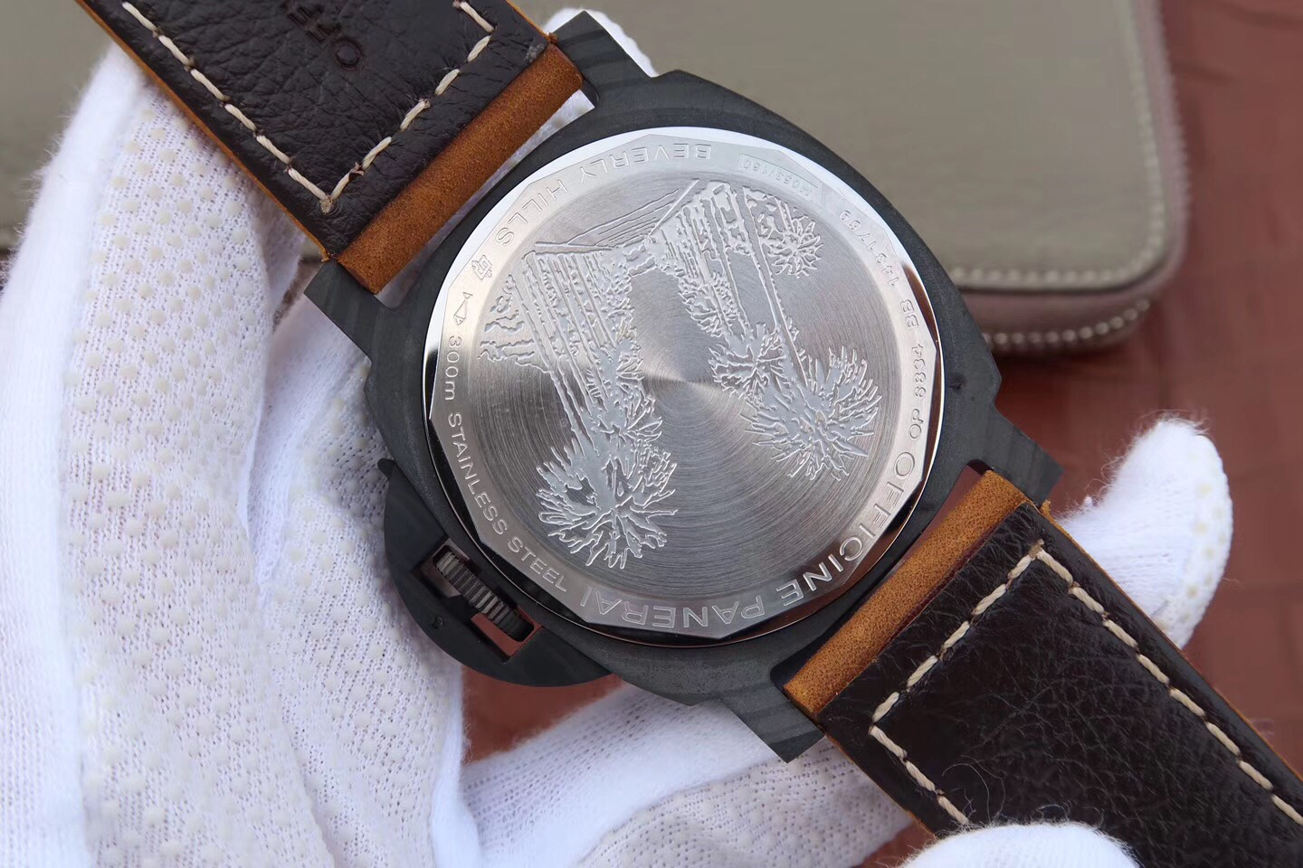 2023041602201673 - 復刻手錶沛納海到哪裏買 XF沛納海PAM417碳纖限量版￥2980