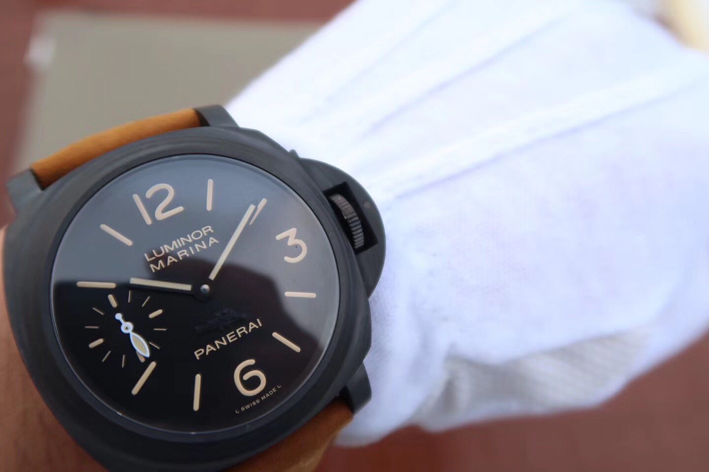 2023041602203338 - 復刻手錶沛納海到哪裏買 XF沛納海PAM417碳纖限量版￥2980