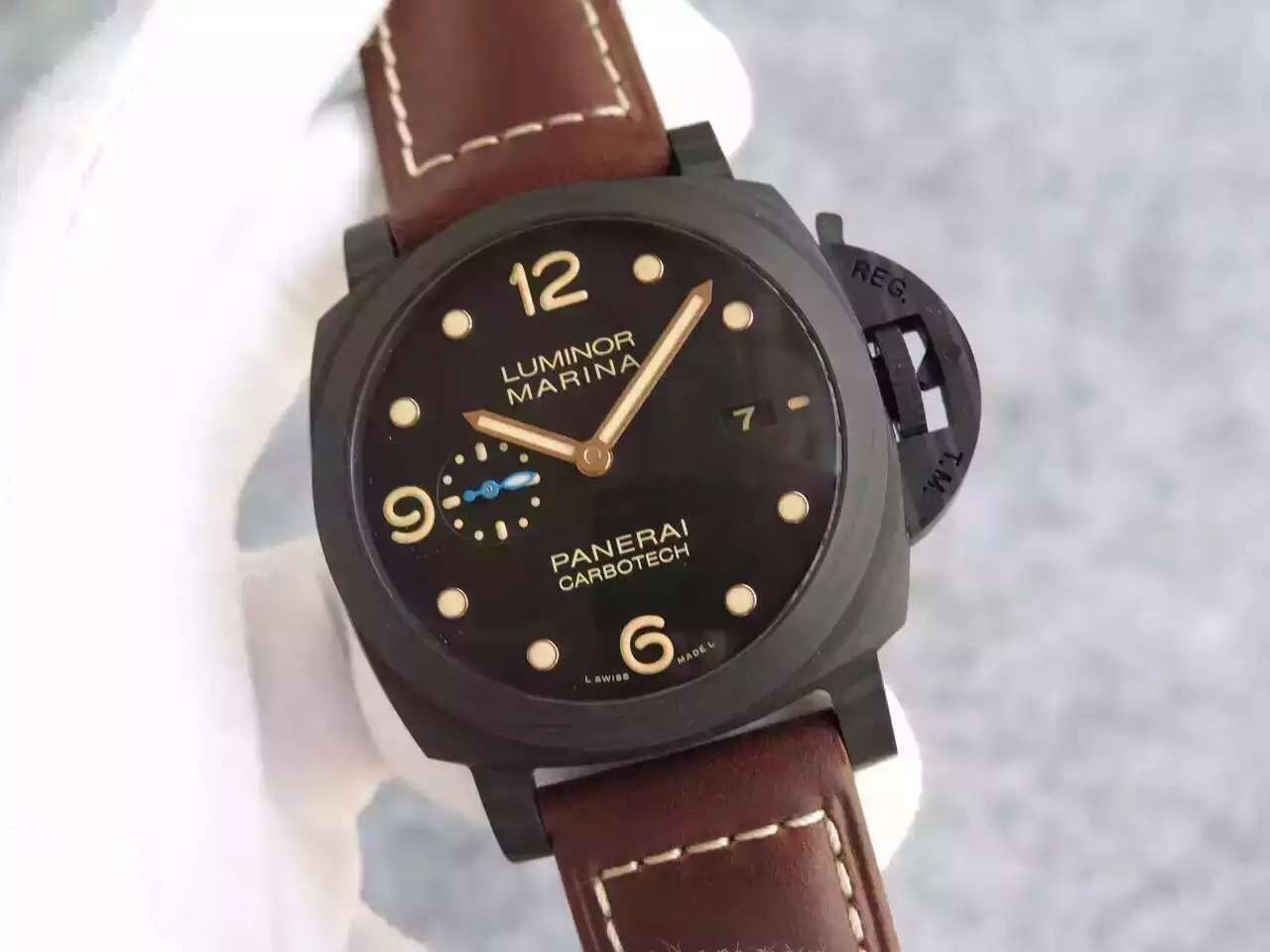 2023041602411129 - 沛納海復刻手錶在哪買 ZF沛納海PAM661碳纖維錶殼￥3280