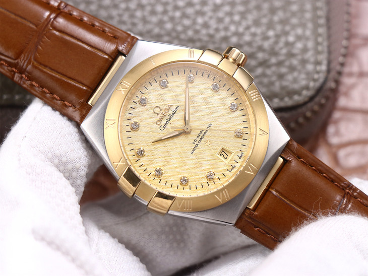 202304240141339 - 歐米茄星座精仿錶機芯 tw廠手錶歐米茄星座男士機械錶￥3980