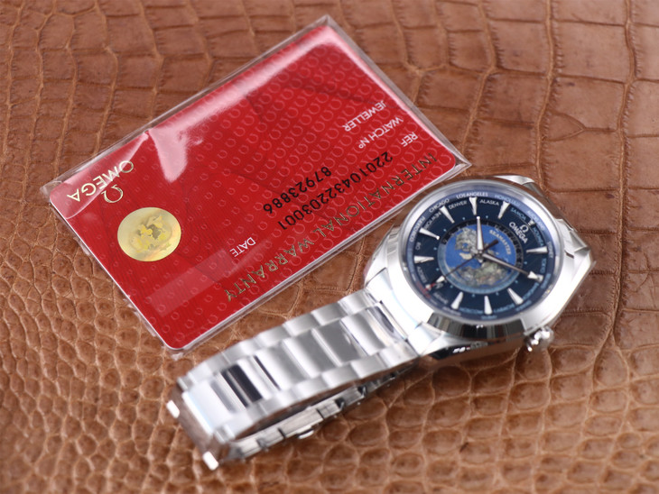 202304250218272 - 歐米茄海馬繫列復刻錶 vs廠手錶歐米茄限量版世界時 220.10.43.22.03.001￥3980