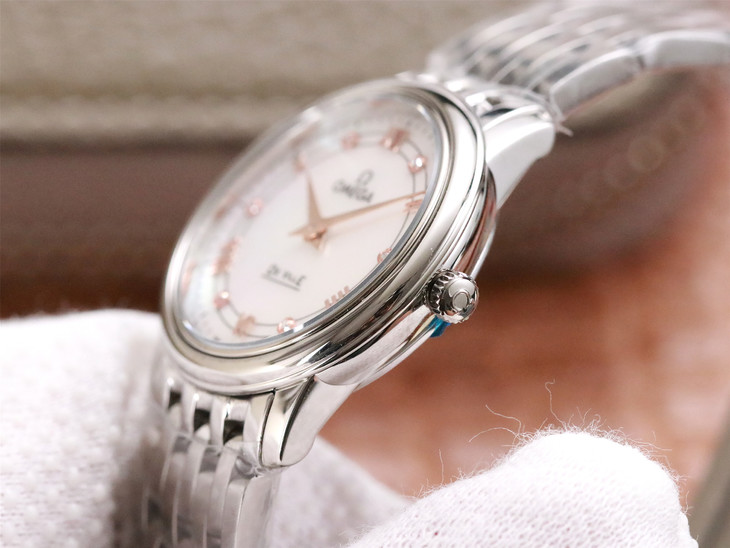 2023042502401515 - 精仿歐米茄蝶飛手錶多少錢 zf廠出品歐米茄碟飛石英女錶 424.10.27.60.55.001￥3580