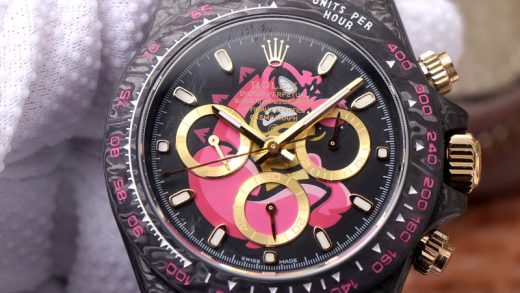 2023042804000031 520x293 - 正品刻模精仿手錶迪通拿 WWF廠勞力士迪通拿碳纖維材質￥4580