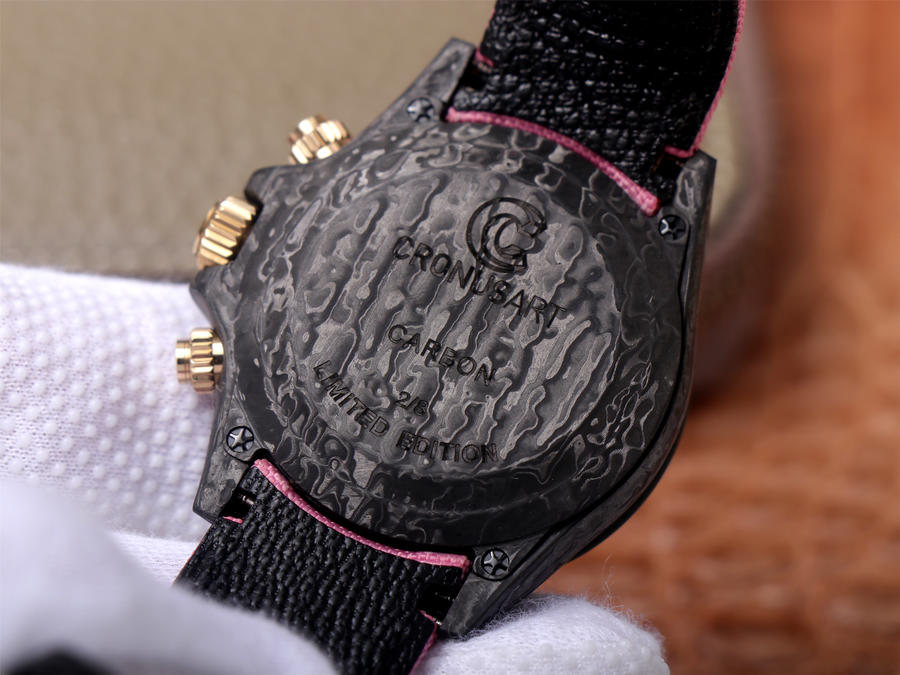 2023042804004130 - 正品刻模精仿手錶迪通拿 WWF廠勞力士迪通拿碳纖維材質￥4580