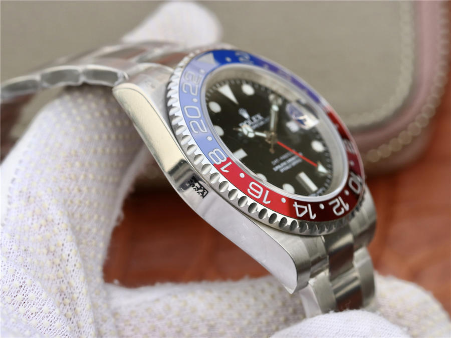 2023050201392580 - 正品刻模復刻勞力士格林尼治紅藍高仿手錶 GMT 116719BLRO￥3980
