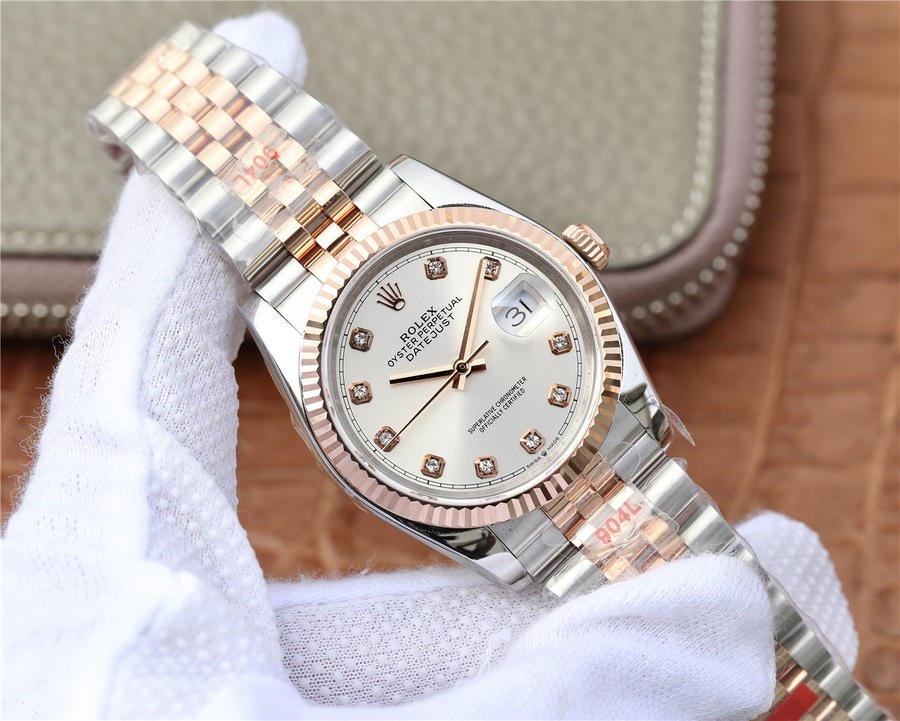 2023050602353621 - gm廠勞力士日誌型高仿手錶手錶 36mm 玫瑰金116231￥4580