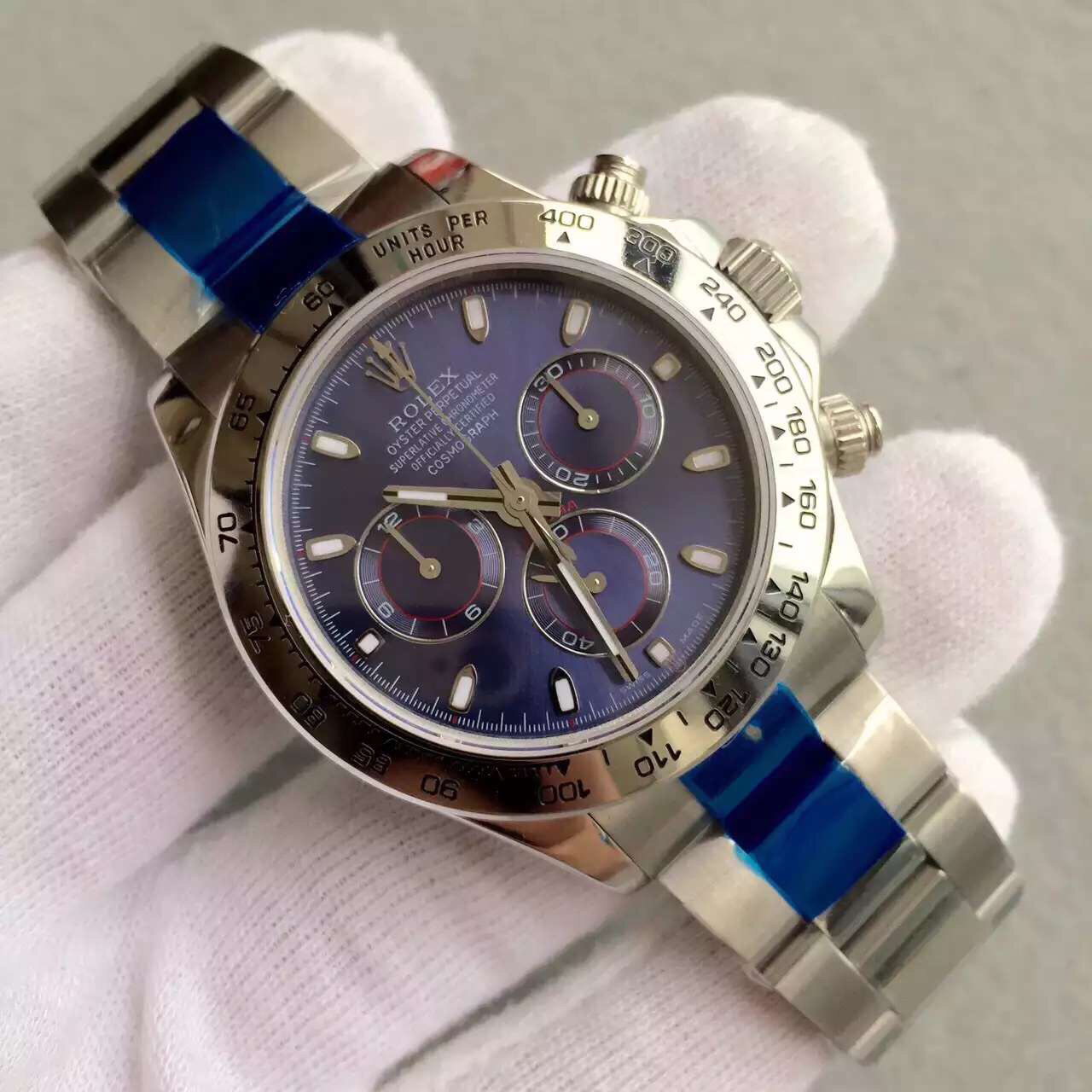 2023050705164333 - 正品刻模一比一復刻手錶勞力士手錶迪通拿116509 藍盤 JH廠v7￥4580