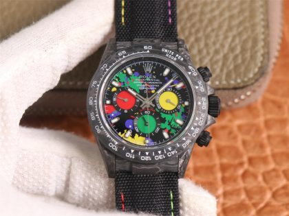 2023050706210847 420x315 - 復刻手錶勞力士迪通拿手錶 WWF廠宇宙迪通拿 碳纖維￥4580