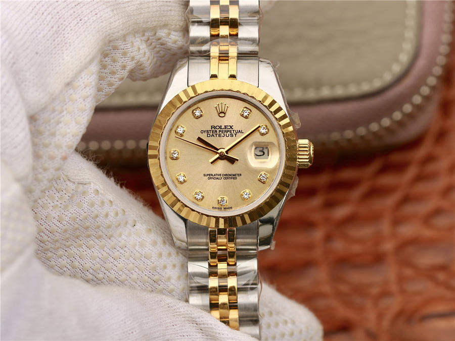 2023051102541686 - 廣州女士日誌型28㎜高仿手錶手錶世界名錶勞力士 279173￥2980