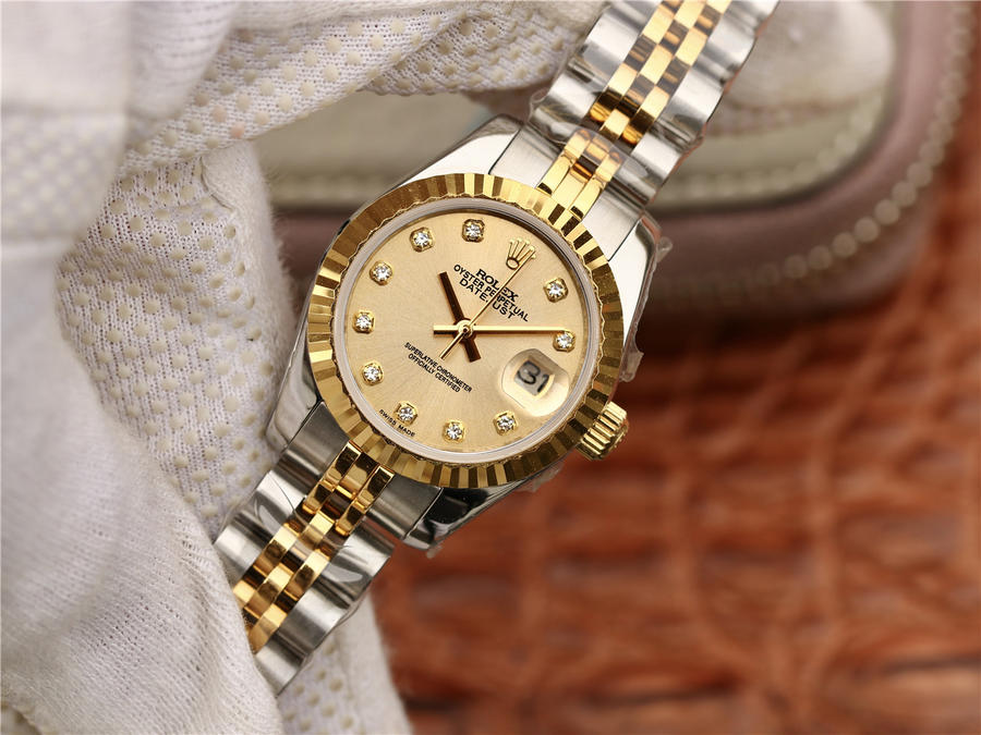 2023051102542611 - 廣州女士日誌型28㎜高仿手錶手錶世界名錶勞力士 279173￥2980