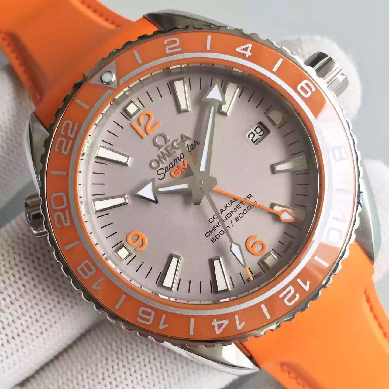 2023051403532286 - 米茄橙色海馬 高仿手錶 JH歐米茄海馬232.93.44.22.99.001￥3680