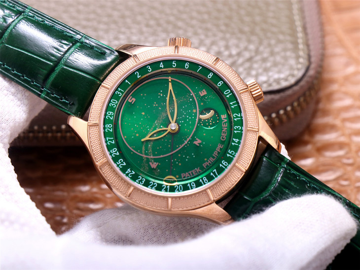 2023051903344714 - 復刻百達翡麗星空手錶能買嗎 tz廠復刻百達翡麗星空5106R 玫瑰金 綠盤￥3980
