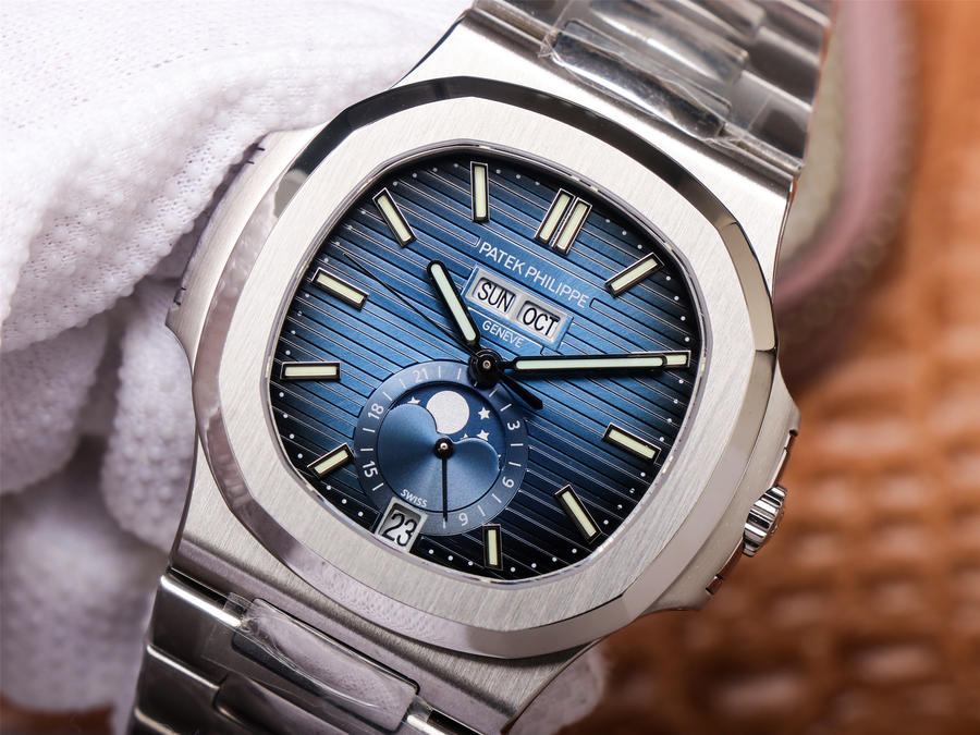2023051904225760 - pf廠手錶百達翡麗鸚鵡螺5726 藍盤 復刻錶￥4580