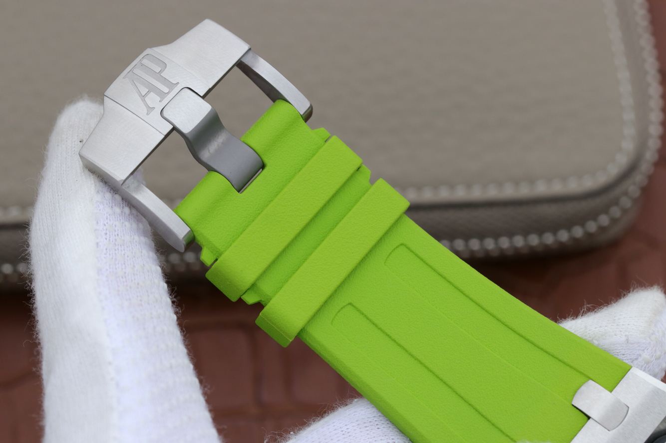 2023052201493777 - 愛彼全新皇家橡樹離岸型高仿手錶腕錶 JF廠愛彼15710ST.OO.A038CA.01 V8版 綠盤￥3480