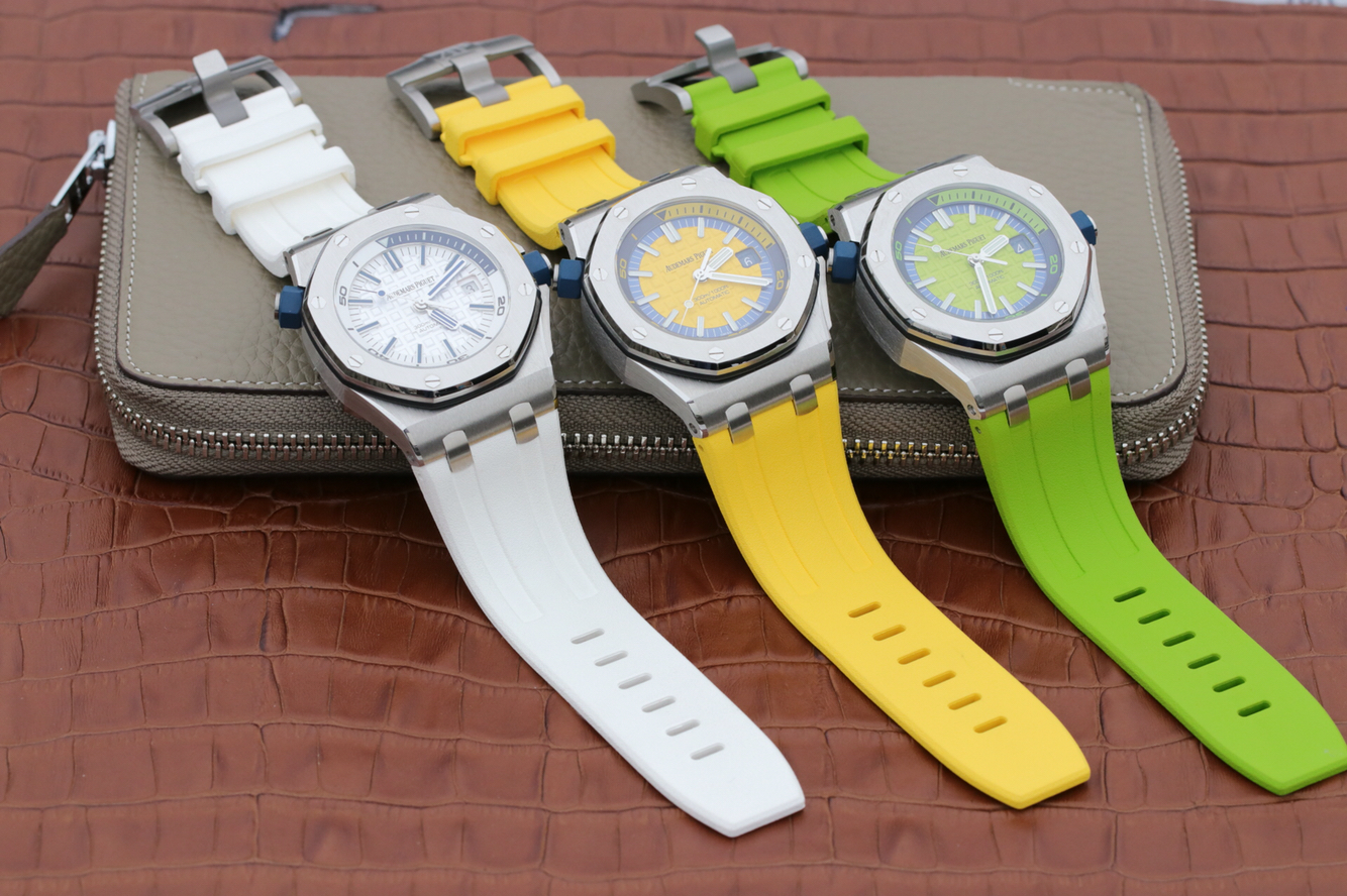 2023052201494377 - 愛彼全新皇家橡樹離岸型高仿手錶腕錶 JF廠愛彼15710ST.OO.A038CA.01 V8版 綠盤￥3480