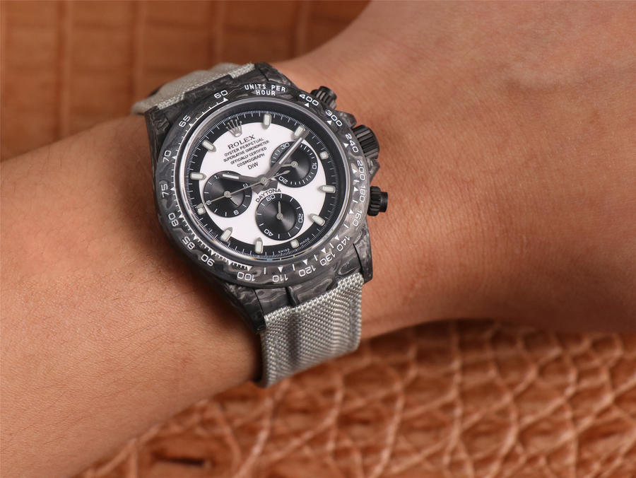 2023060608220168 - 復刻手錶勞力士迪通拿 WWF廠勞力士宇宙迪通拿碳纖維材質打造￥4580