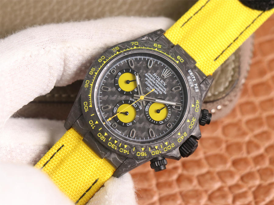 2023060702151454 - 勞力士迪通拿 復刻手錶 WWF廠高仿手錶勞力士迪通拿碳纖維￥4580