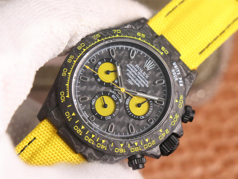 2023060702152567 - 勞力士迪通拿 復刻手錶 WWF廠高仿手錶勞力士迪通拿碳纖維￥4580