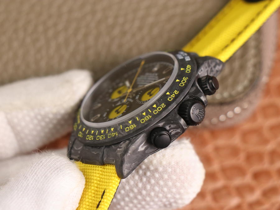 2023060702152914 - 勞力士迪通拿 復刻手錶 WWF廠高仿手錶勞力士迪通拿碳纖維￥4580