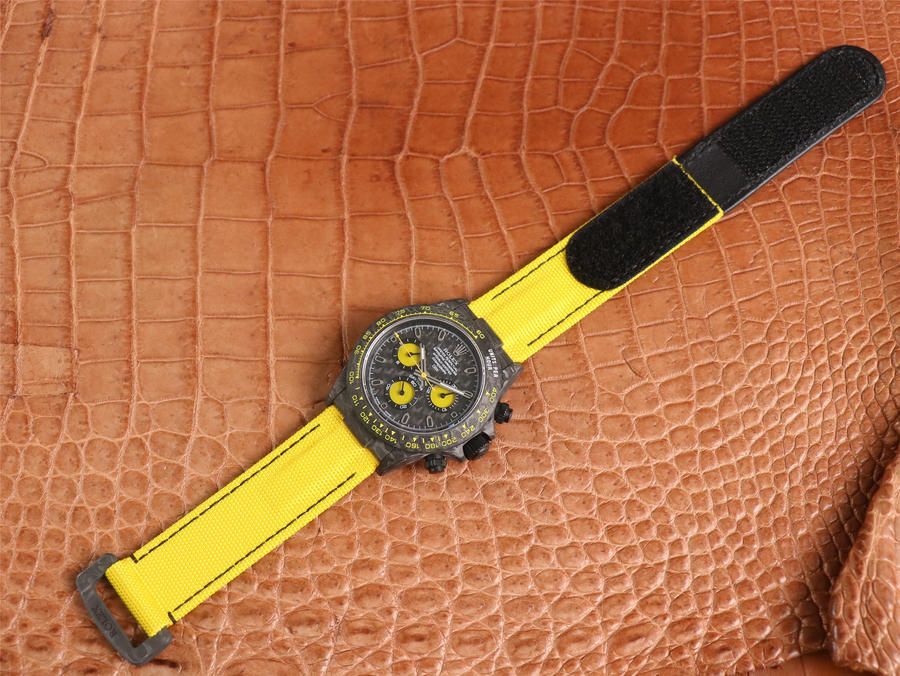 2023060702155273 - 勞力士迪通拿 復刻手錶 WWF廠高仿手錶勞力士迪通拿碳纖維￥4580