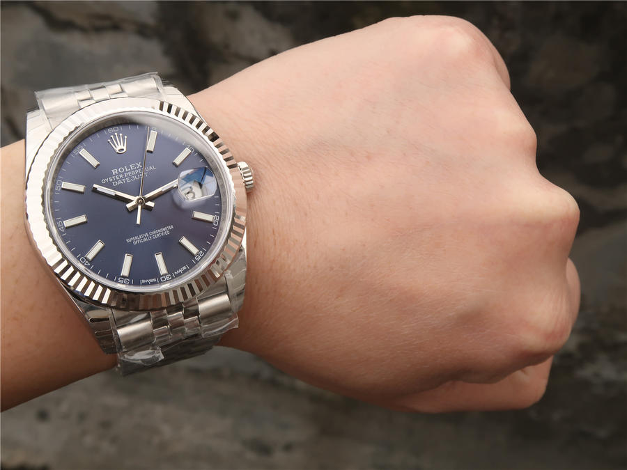 2023061002235653 - 仿勞力士日誌型藍盤手錶圖 dj廠日誌型116234￥3380