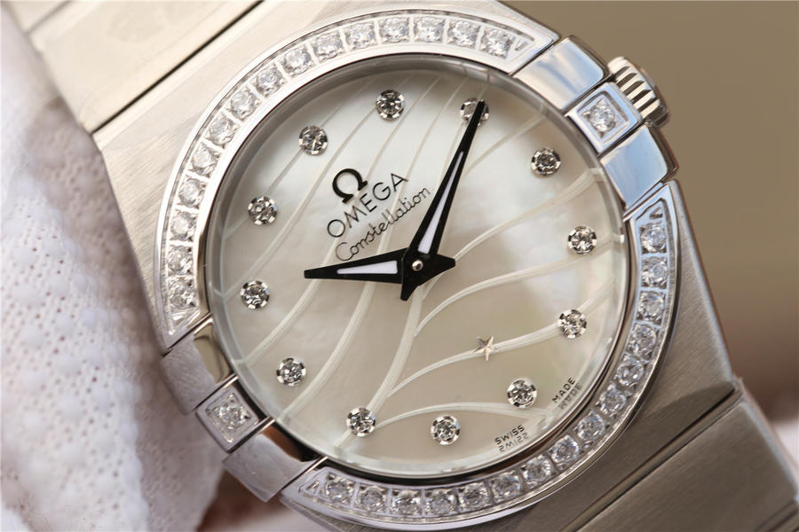 2023080209085982 - 歐米茄星座繫列高仿手錶哪裏有 v6歐米茄星座繫列27毫米石英腕錶￥2980