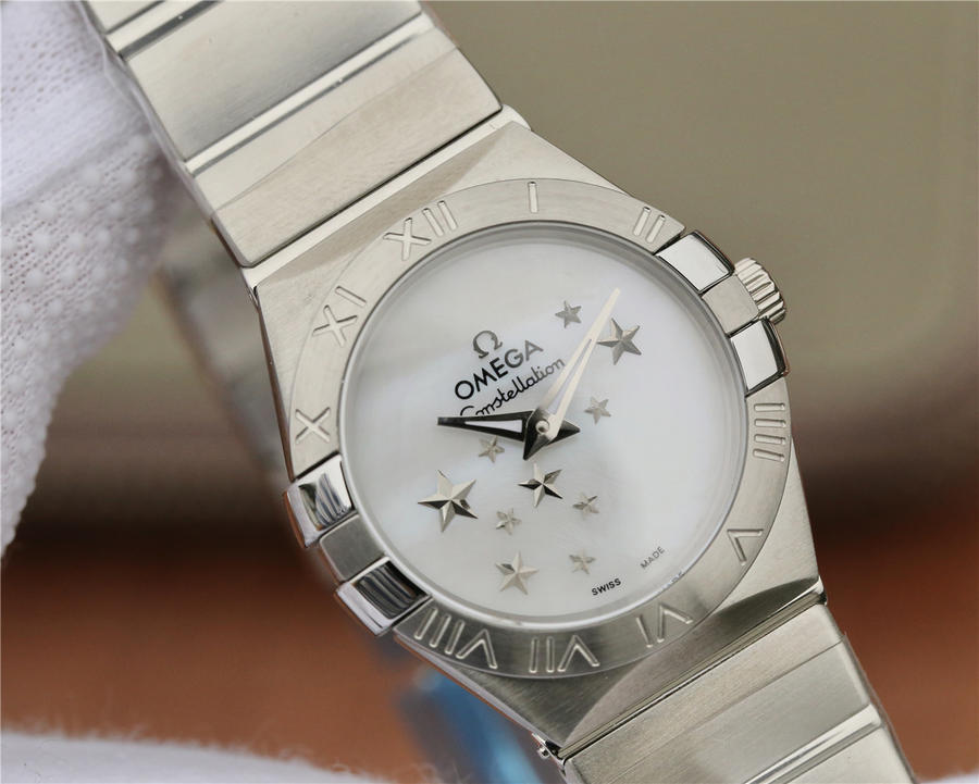 2023080209524782 - 歐米茄星座高仿手錶 TW歐米茄女款星座繫列27mm石英腕錶￥2980