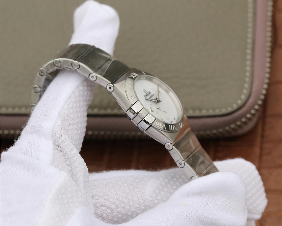 2023080209524875 - 歐米茄星座高仿手錶 TW歐米茄女款星座繫列27mm石英腕錶￥2980