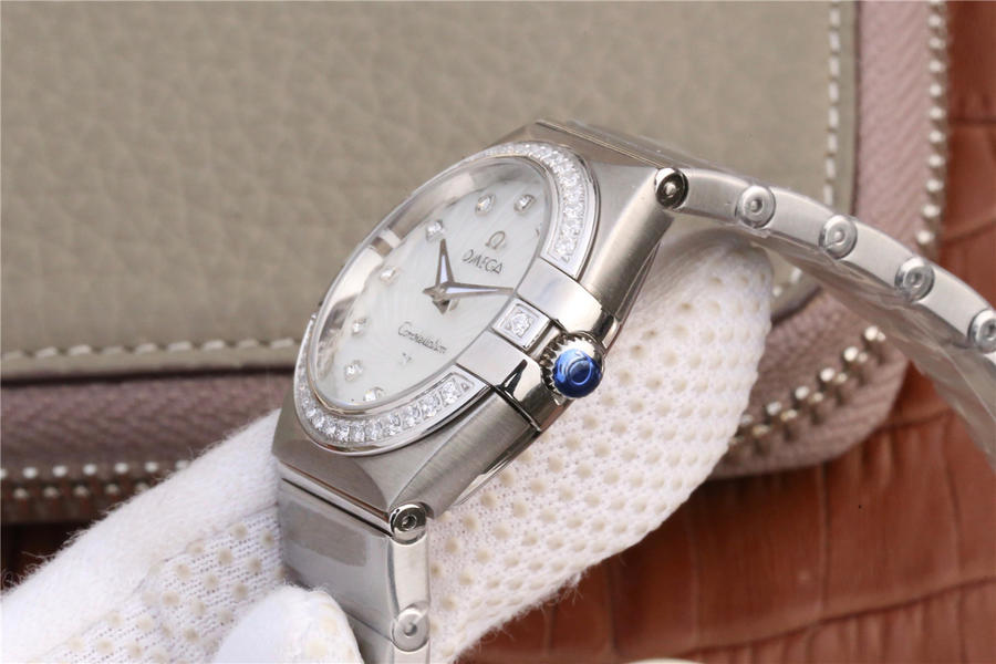 202308090133104 - 歐米茄星座v6高仿手錶 V6歐米茄星座繫列27毫米石英腕錶￥2980 