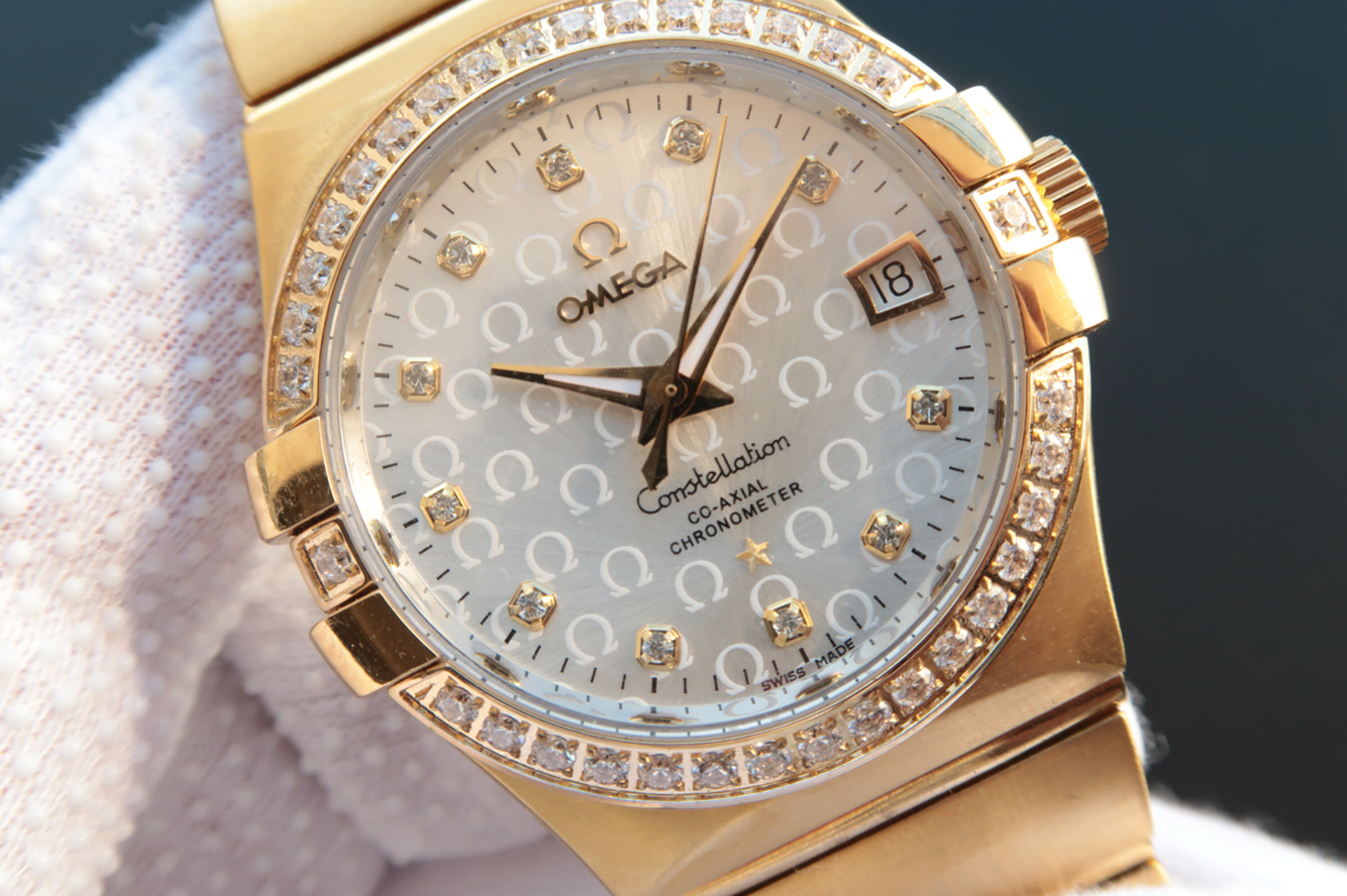 2023090500264453 - 高仿手錶歐米茄星座鑲鉆 V6歐米茄星座繫列123.20.35￥2980