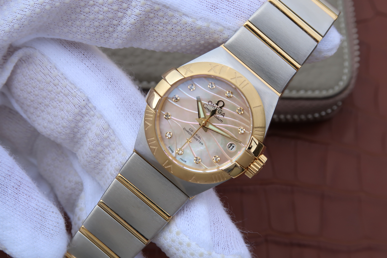2023092512523547 - 歐米茄星座高仿手錶用什麽機蕊 V6歐米茄星座繫列27mm女款￥2980