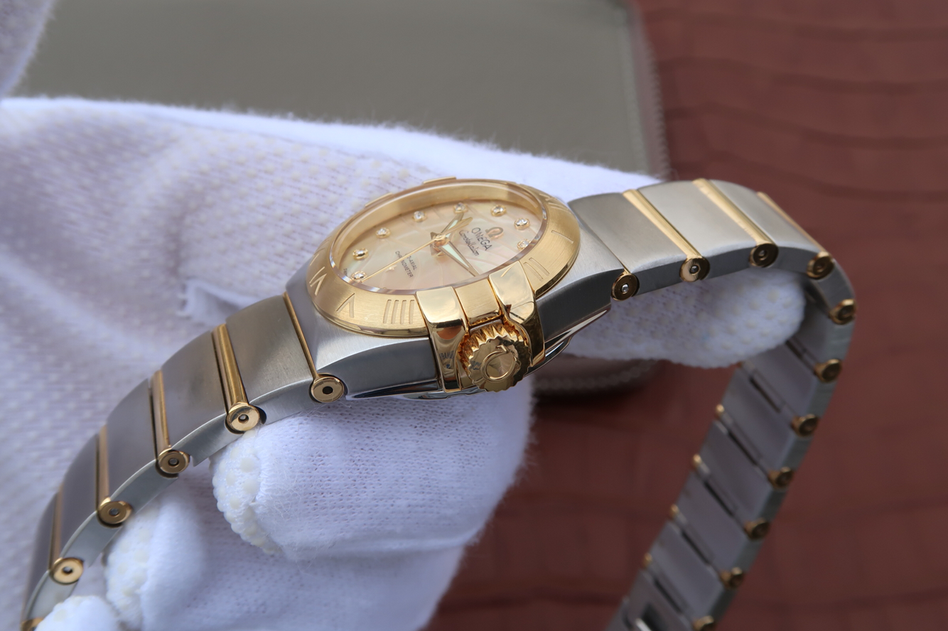 202309251252417 - 歐米茄星座高仿手錶用什麽機蕊 V6歐米茄星座繫列27mm女款￥2980