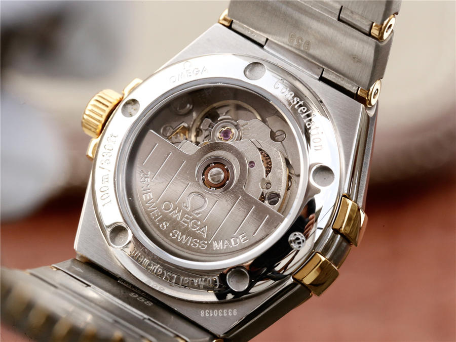 2023100801140067 - 歐米茄星座鑲鉆高仿手錶 歐米茄星座定制純瑞士ETA2671￥3180