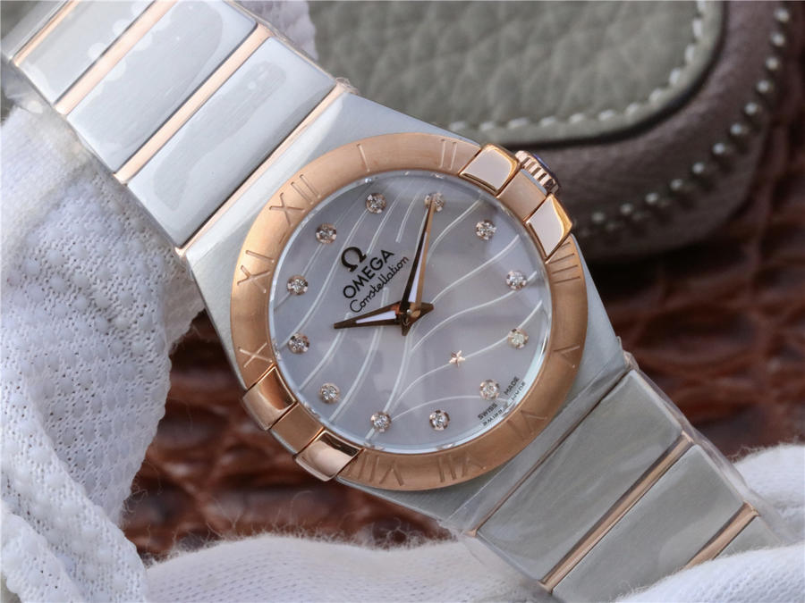 2023100923085630 - 歐米茄星座石英錶高仿手錶的 V6歐米茄星座123.20.27.60.55.006￥2980