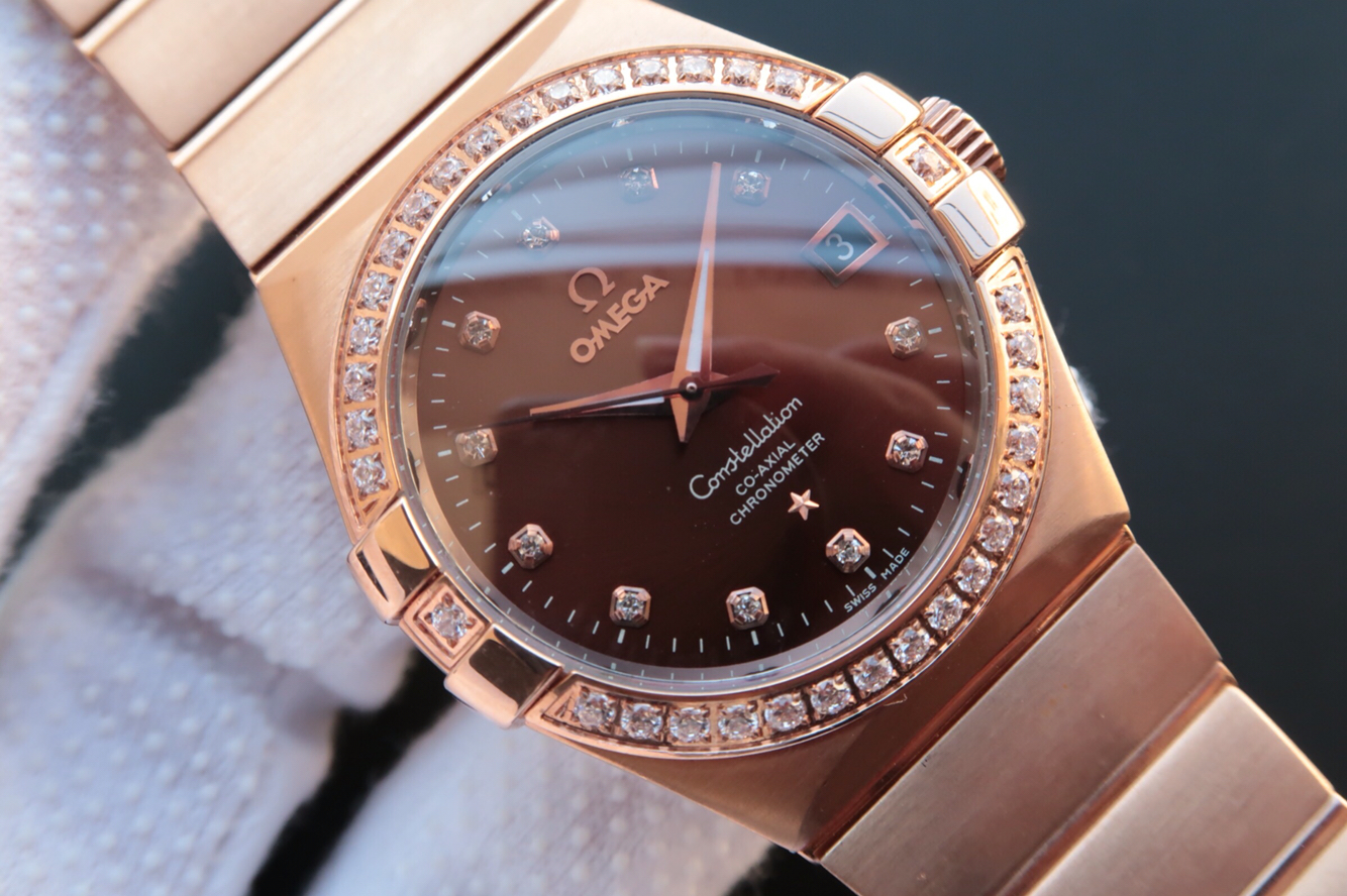2023102102223645 - 高仿手錶歐米茄星座評測 V6歐米茄星座繫列123.20.35￥3180 