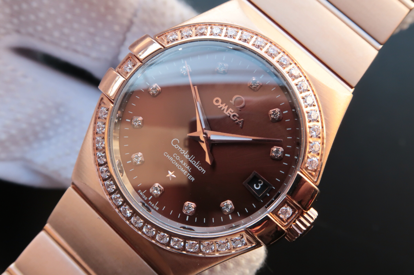 2023102102224092 - 高仿手錶歐米茄星座評測 V6歐米茄星座繫列123.20.35￥3180 