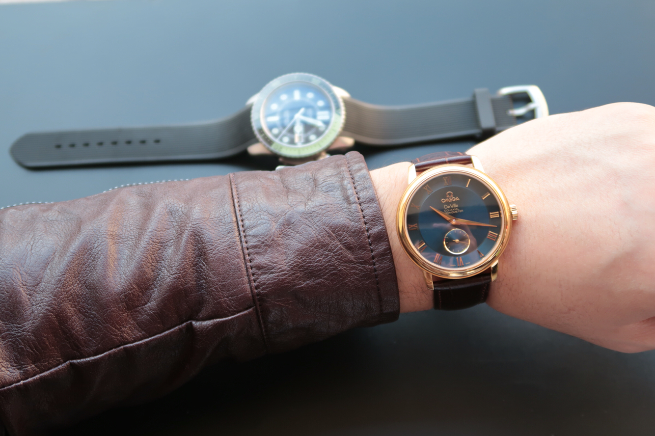 2023102223085355 - 歐米茄蝶飛哪個廠高仿手錶的 MKS歐米茄兩針半繫列腕錶￥3180