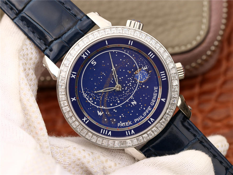 2024022506215168 - 百達翡麗316星空高仿手錶 百達翡麗升級版星空5102天月款￥3580