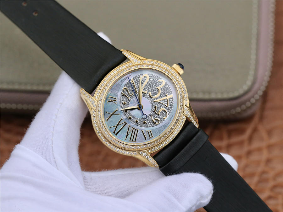 2024031108350834 - 復刻手錶女款手錶 仿愛彼仟禧繫列77303BC￥3880