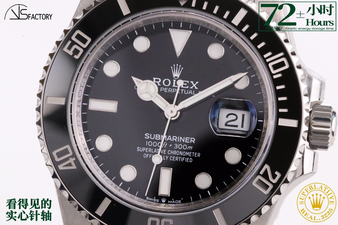 2025020620155611 - VS全新3235機芯市場頂級復刻錶Rolex水鬼腕錶