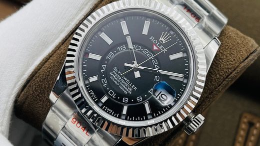 2025022621324584 520x293 - DR匠心之作高仿勞力士Rolex Sky-Dweller 天行者