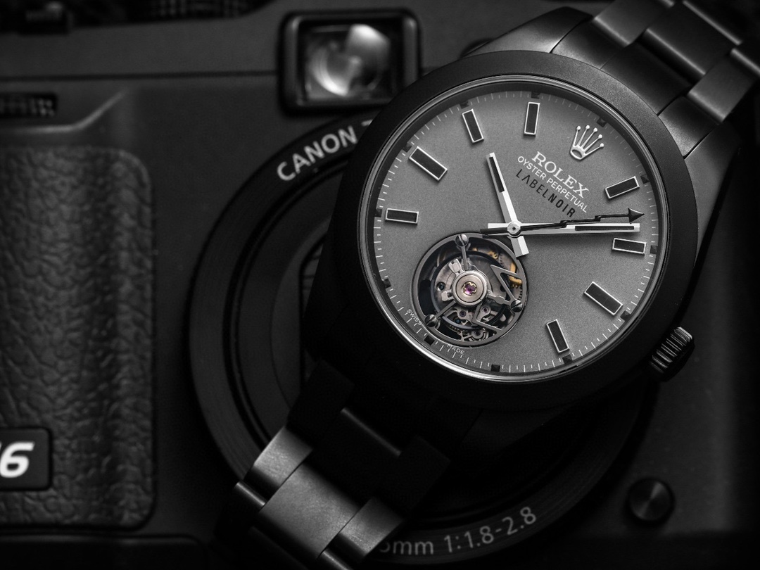 2025031313393698 - JB頂級高仿錶Rolex勞力士Label Noir蠔式陀飛輪