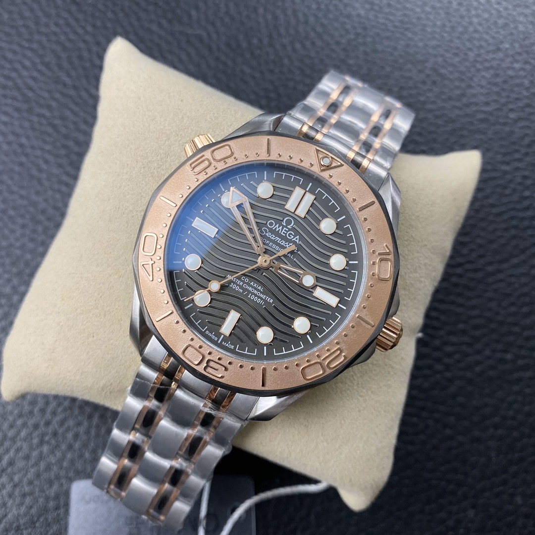 2025082609080522 - OM新品頂級高仿表歐米茄全新海馬300米42mm