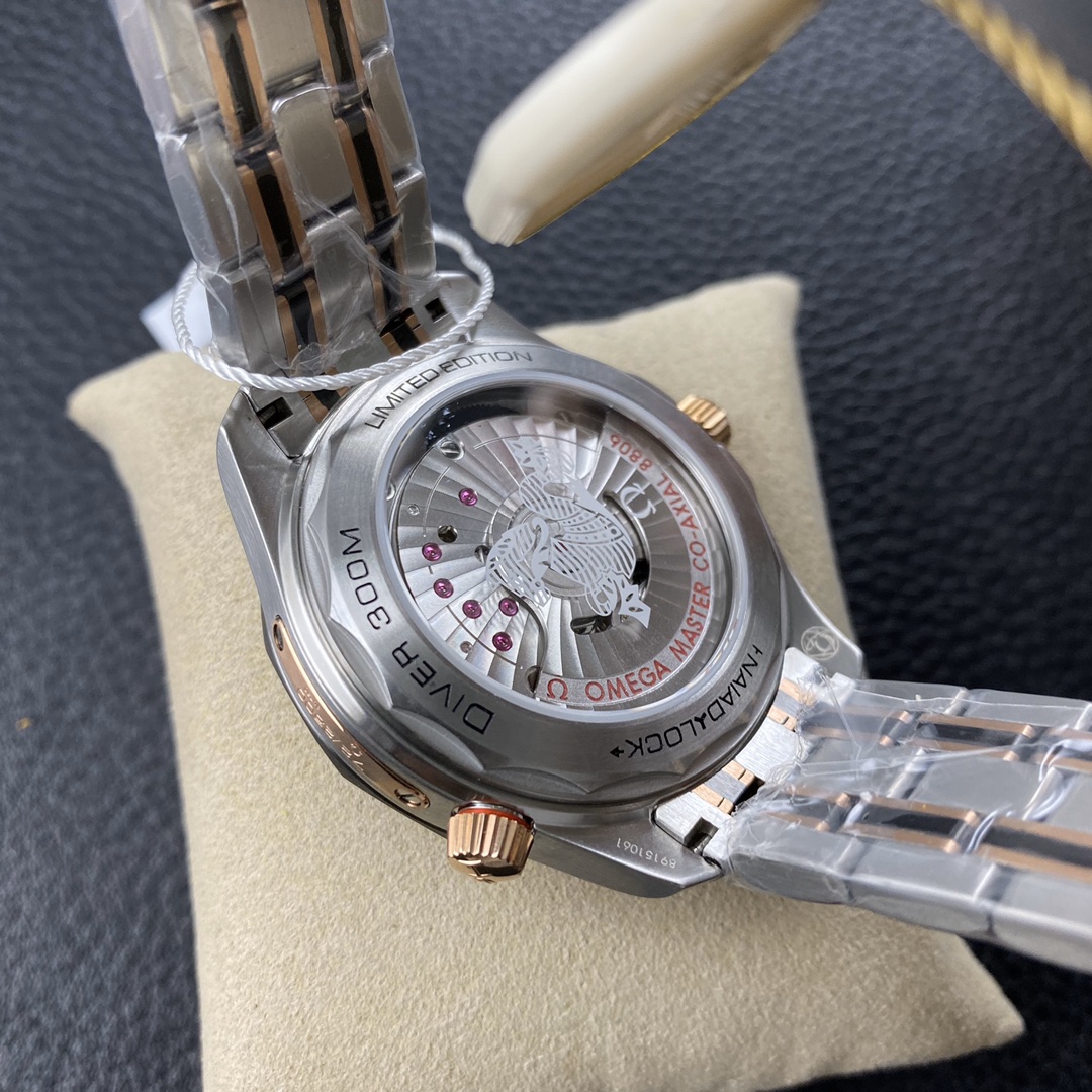 2025082609081662 - OM新品頂級高仿表歐米茄全新海馬300米42mm