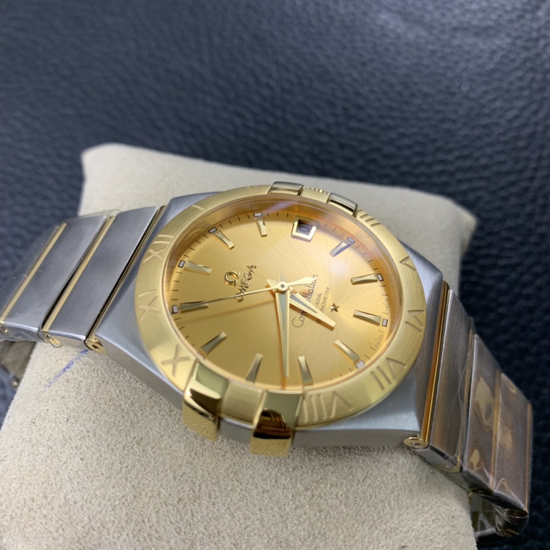 2025090515455730 - 正版刻模頂級高仿表歐米茄3s星座男款