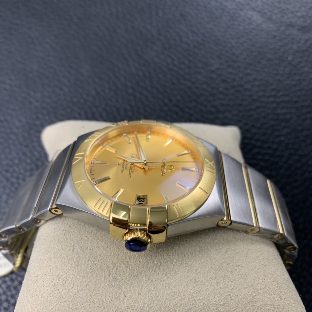 2025090515460030 - 正版刻模頂級高仿表歐米茄3s星座男款