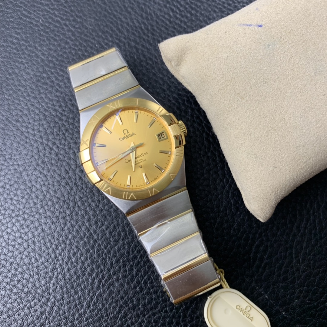 2025090515460415 - 正版刻模頂級高仿表歐米茄3s星座男款