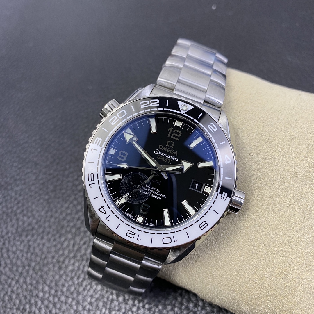 2025100716443586 - VS海馬600GMT 太極圈43.5mm 一體的黑白陶瓷圈歐米茄高仿表