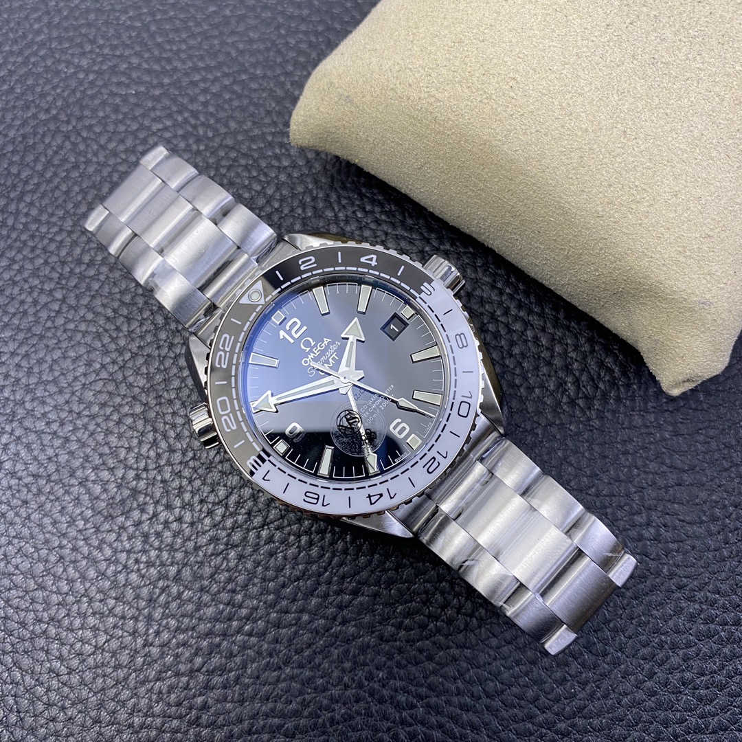 2025100716443933 - VS海馬600GMT 太極圈43.5mm 一體的黑白陶瓷圈歐米茄高仿表